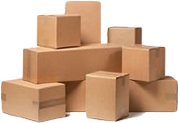  Caixas de Papelão Usadas